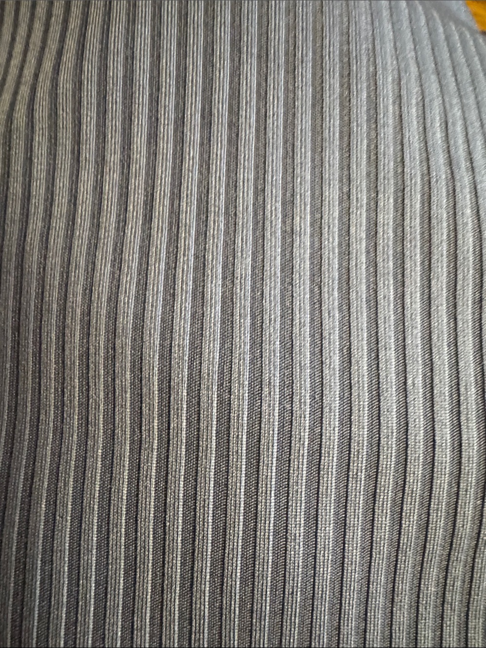 Periwinkle Ribbed Racerback Romper - Picture 3 of 3